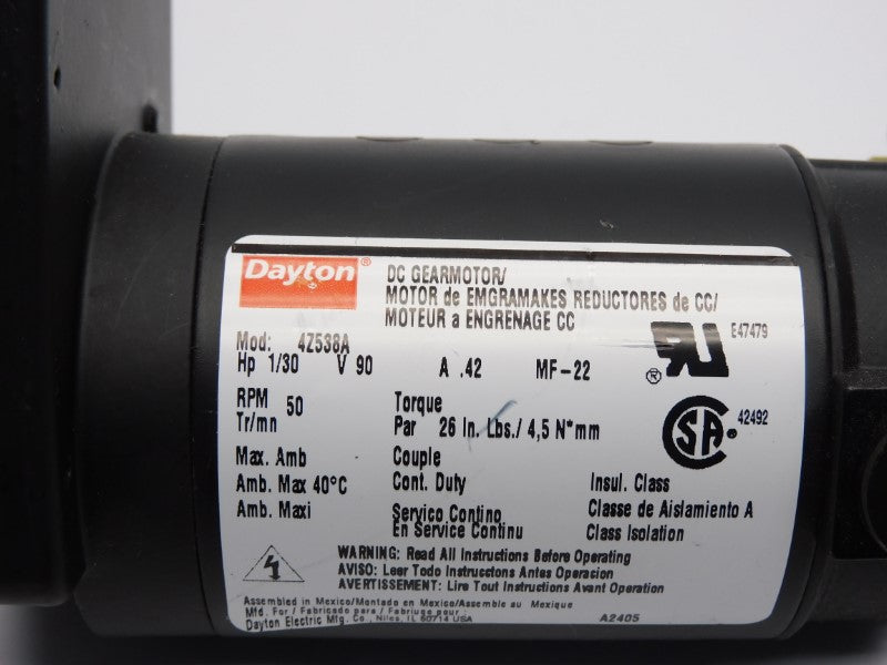 DAYTON 4Z538A 90V .42A NSNP
