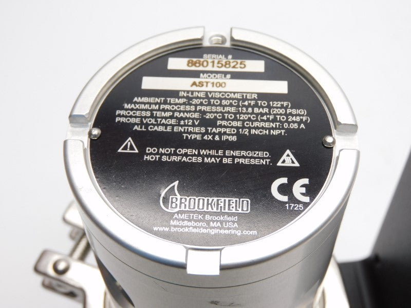 BROOKFIELD AST100 12V 0.05A 200PSI NSNP