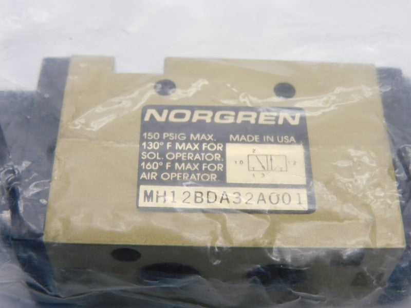 NORGREN MH12BDA32A001 150PSI NSMP