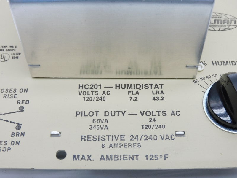 BARBER COLMAN HC201 120/240VAC 8A NSNP