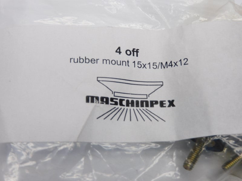 MASCHINPEX 15X15/M4X12 (PKG OF 4) NSMP