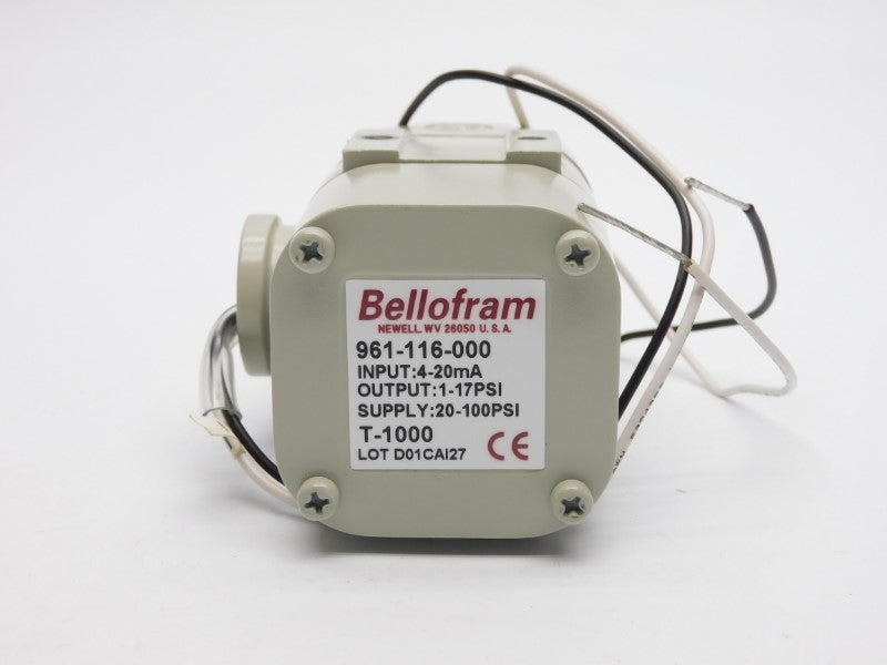 BELLOFRAM 961-116-000 1-17PSI NSMP