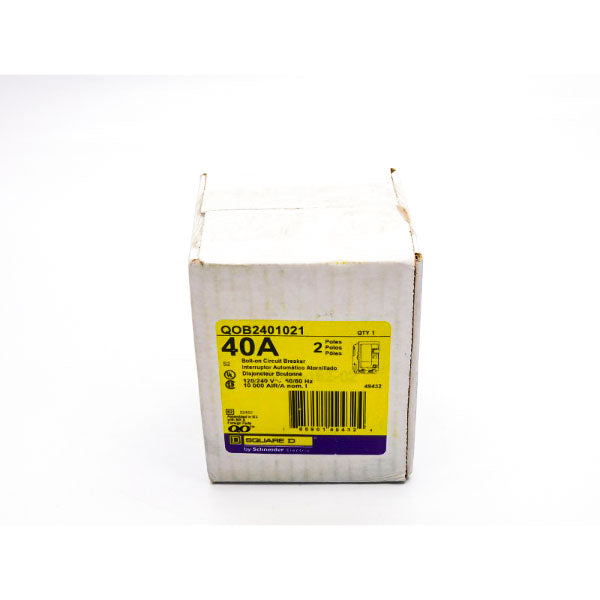 SQUARE D QOB2401021 120/240V 40A NSFS
