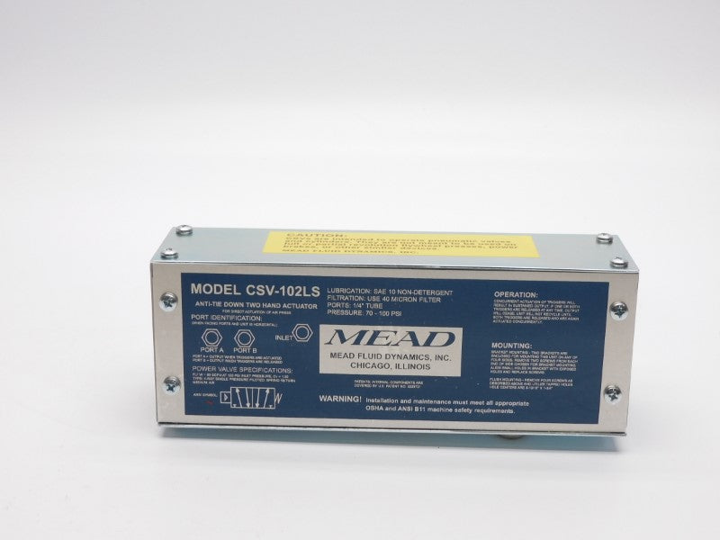 MEAD CSV-102LS 70-100PSI 1/4" NSMP