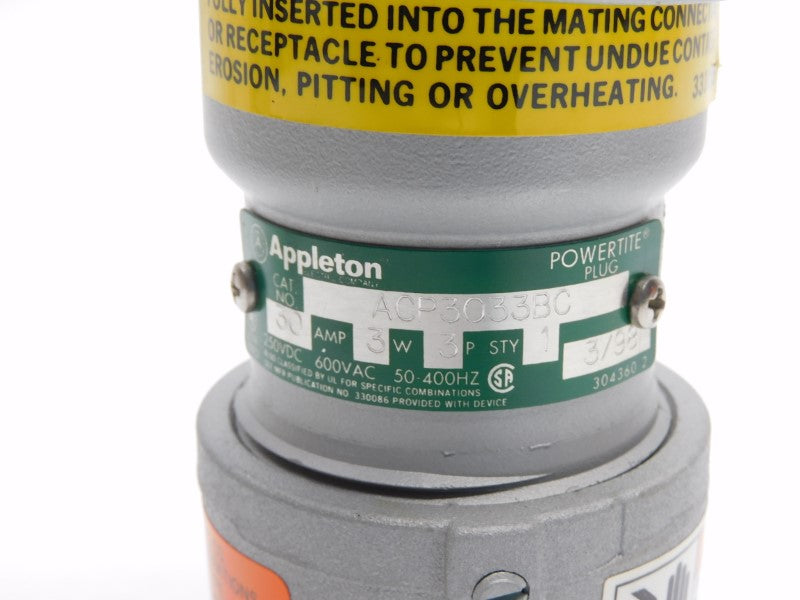 APPLETON ACP3033BC 600VAC 30A NSMP