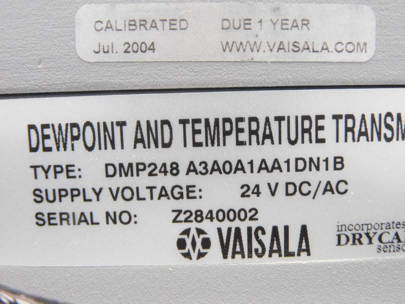 VAISALA DMP248A3A0A1AA1DN1B 24VDC/AC NSMP