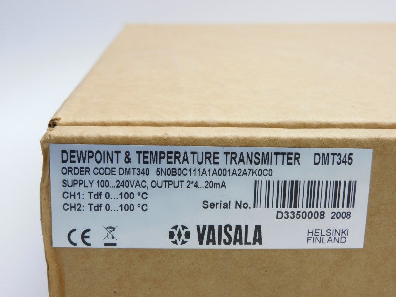 VAISALA DMT3405N0B0C111A1A001A2A7K0C0 100-240VAC NSMP
