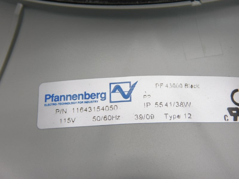 PFANNENBERG PF43000 11643154050 115V NSMP