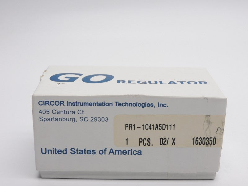 GO PR1-1C41A5D111 0-25PSI NSMP