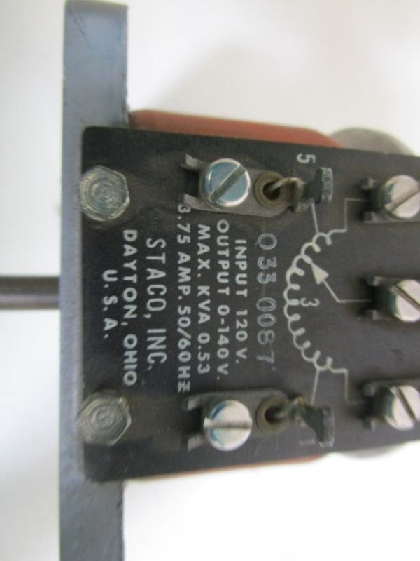 STACO 120V 033-0087 UNMP