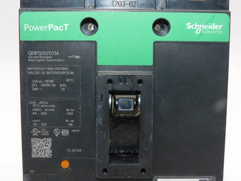 SQUARE D QDP32070TM 240V 70A (GREEN) NSMP