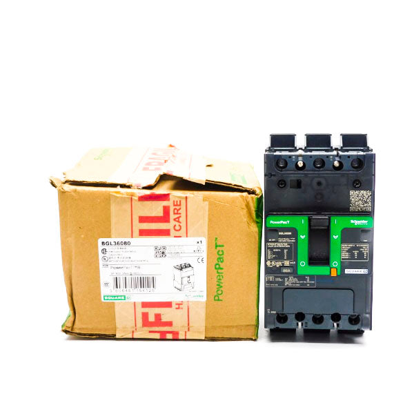 SQUARE D BGL36080 480V 80A (GREEN) NSMP