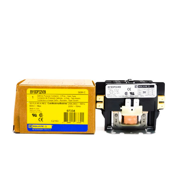 SQUARE D 8910DP32V09 SER. C 208-240/220V 40A NSMP