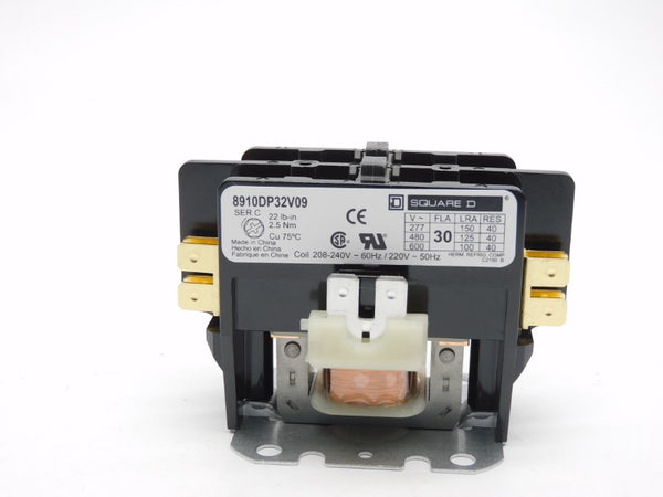 SQUARE D 8910DP32V09 SER. C 208-240/220V 40A NSMP
