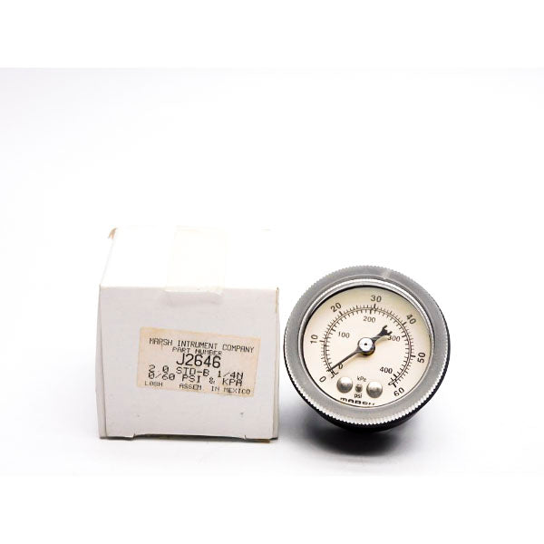 MARSH INSTRUMENT J2646 60PSI NSMP