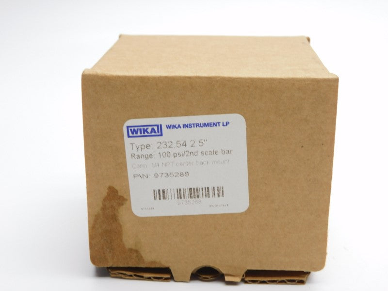 WIKA 9735288 100PSI NSMP
