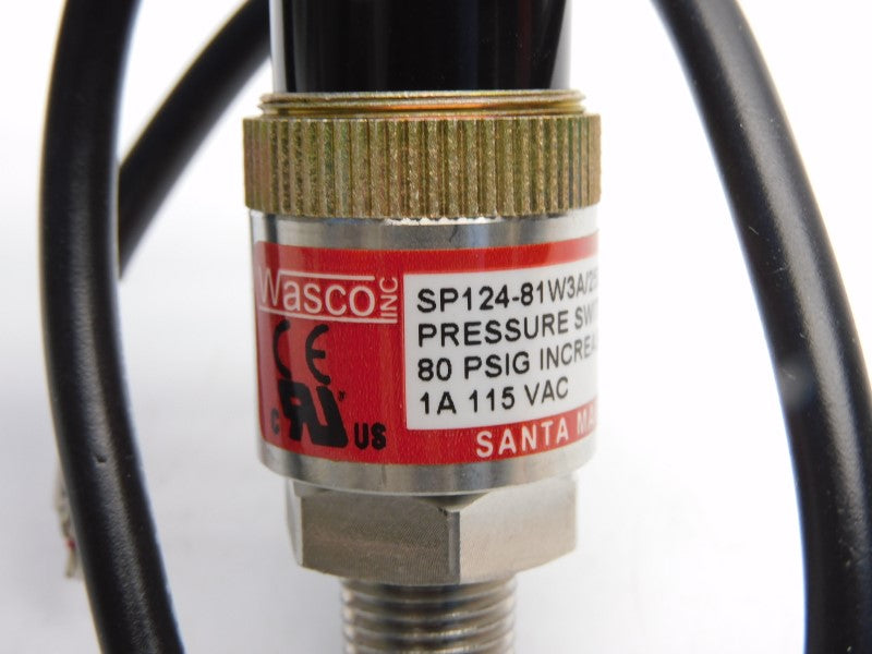 WASCO SP124-81W3A/2507 115VAC 1A 80PSI NSNP