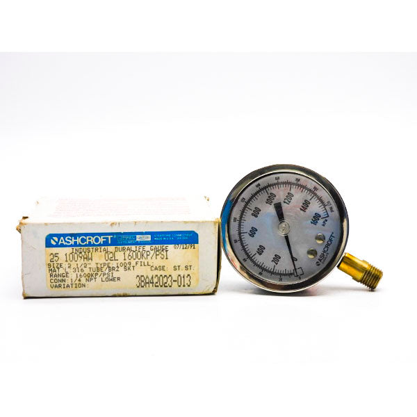ASHCROFT 251009AW02L1600KP/PSI 220PSI NSMP