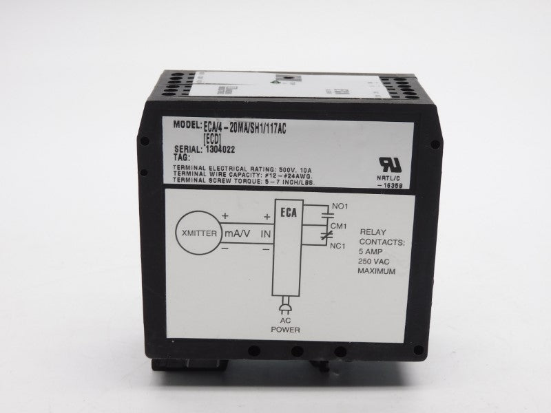 MOORE INDUSTRIES ECA/4-20MA/SH1/117AC[ECD] 500V 10A NSNP