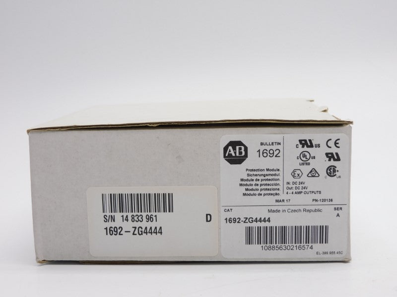 ALLEN BRADLEY 1692-ZG4444 SER. A 24VDC 0-16A (WH) NSMP