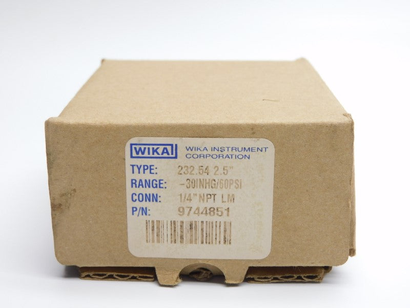 WIKA 9744851 60PSI NSMP
