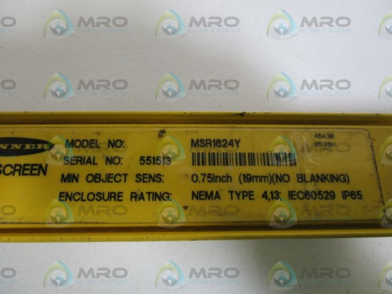 BANNER MSR1624Y UNMP