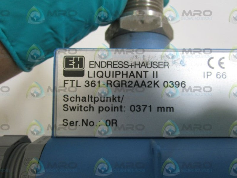 ENDRESS+HAUSER FTL 361-RGR2AA2K NSNP