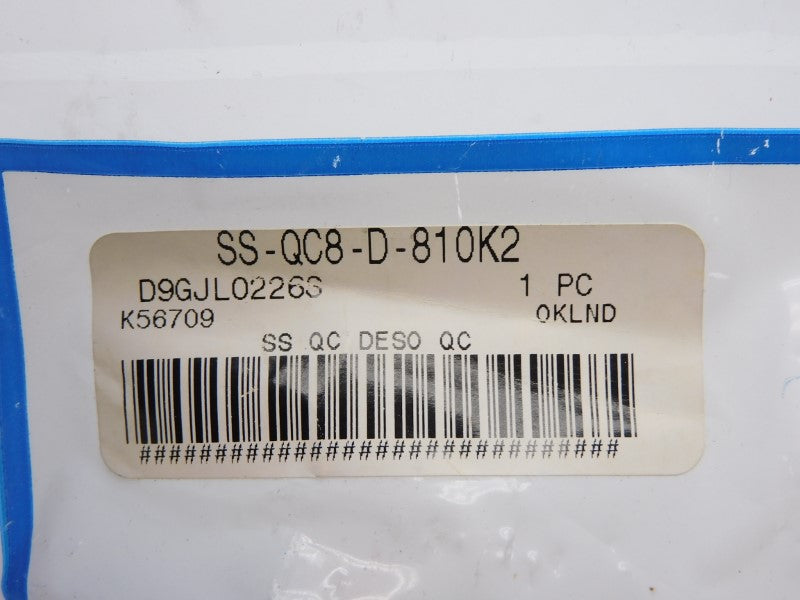 SWAGELOK SS-QC8-D-810K2 NSMP