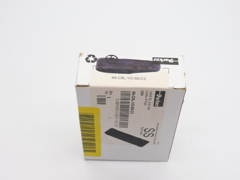 PARKER 8A-C8L-1/3-SS-C3 NSFS
