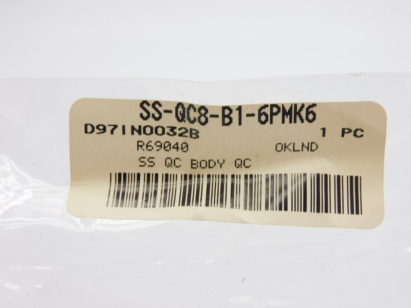 SWAGELOK SS-QC8-B1-6PMK6 NSMP