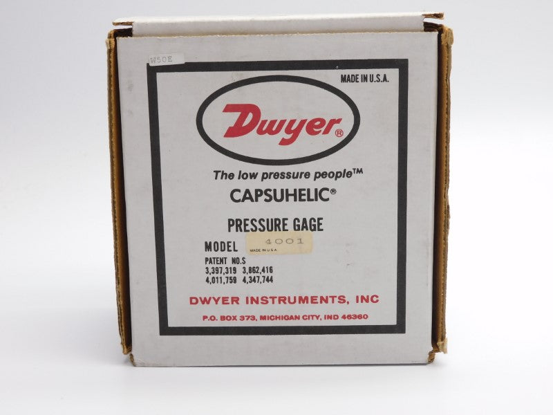DWYER 4001 500PSI NSMP