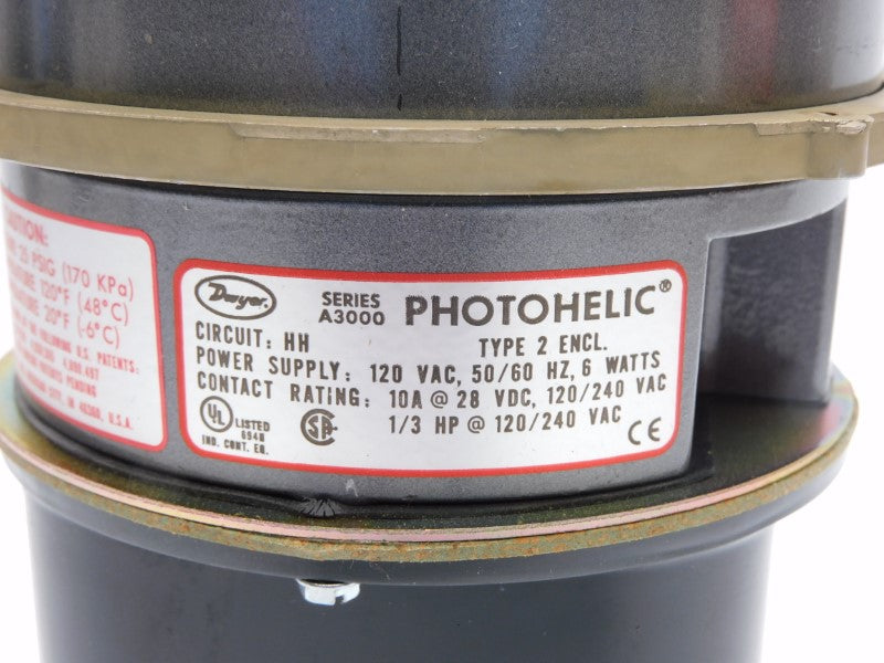 DWYER A3030 120/240VAC 10A 25PSI NSNP
