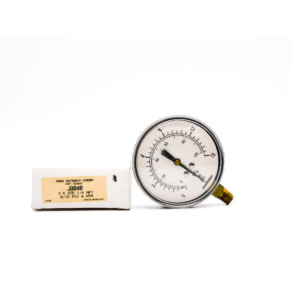 MARSH INSTRUMENT J8040 15PSI (AS PICTURED) NSMP