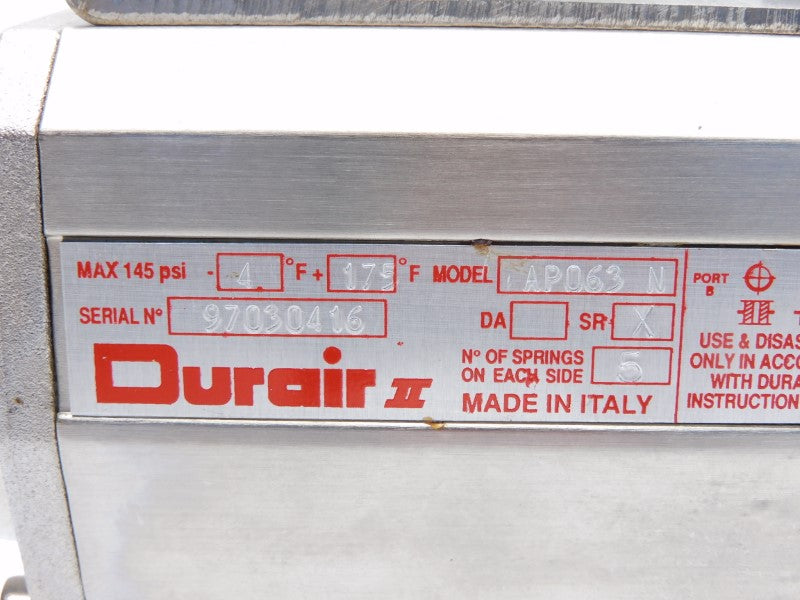DURAIR AP063N 145PSI NSNP
