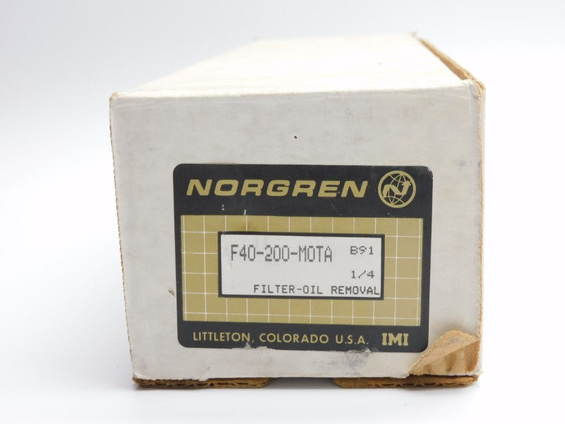 NORGREN F40-200-M0TA 150PSI 1/4" NSMP