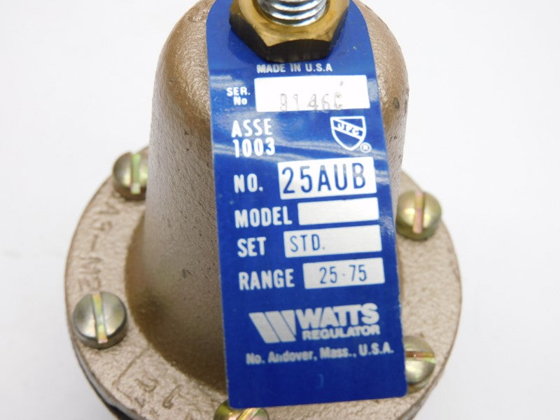 WATTS 25AUB 25-75PSI 3/4" NSMP