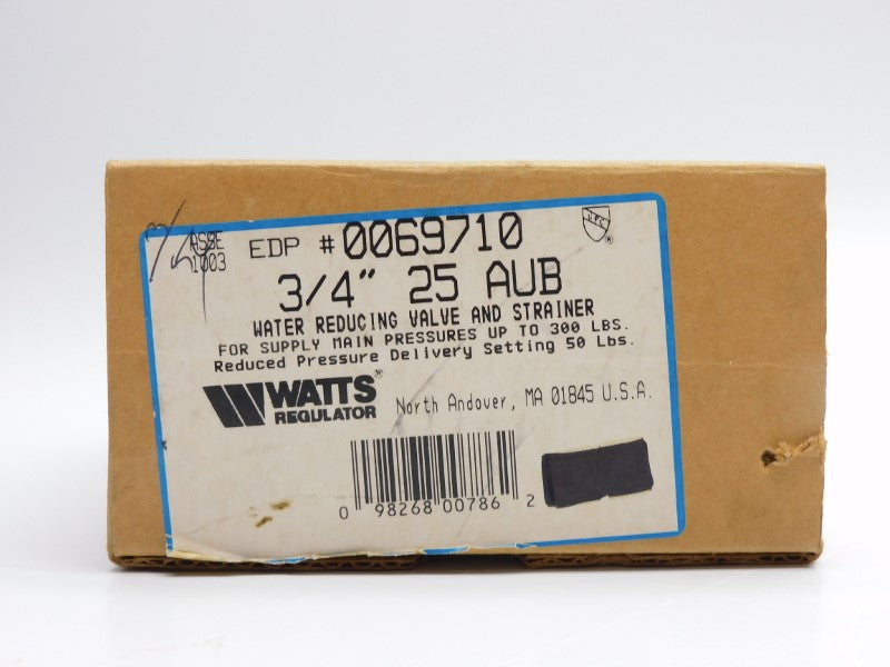 WATTS 25AUB 25-75PSI 3/4" NSMP