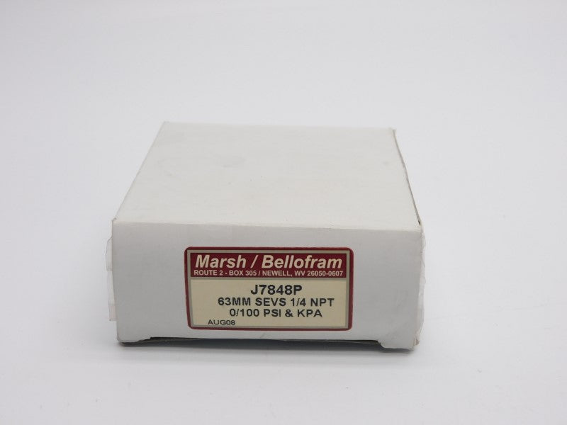 MARSH BELLOFRAM J7848P 100PSI NSMP