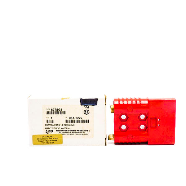 ANDERSON POWER PRODUCTS 6378G1 600V 175A (RED) NSMP