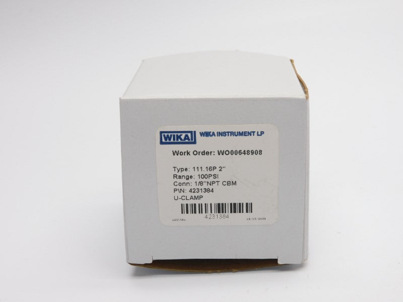 WIKA 4231384 100PSI NSMP