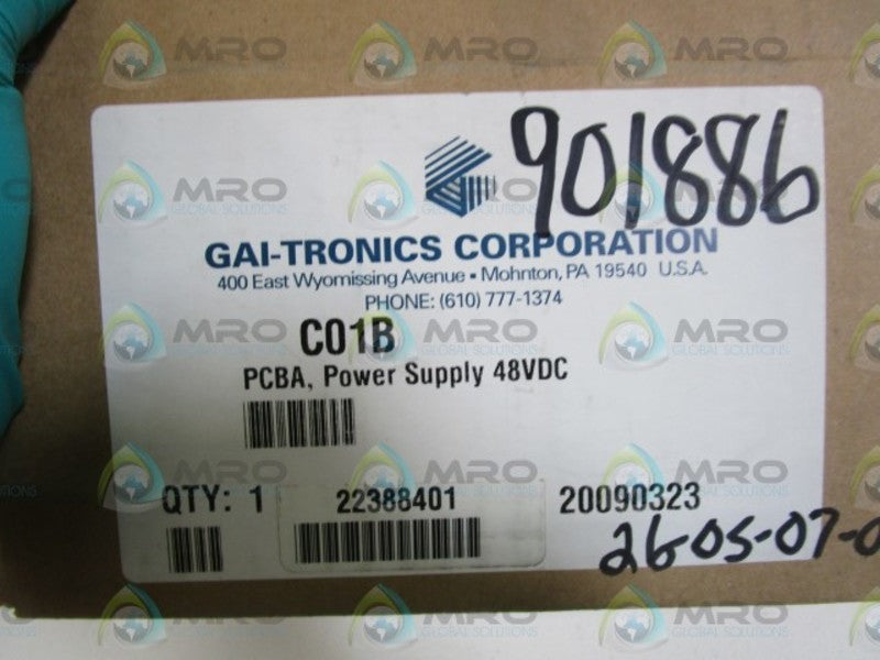 GAI-TRONICS C01B NSMP