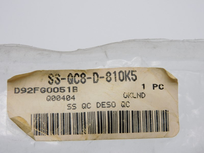 SWAGELOK SS-QC8-D-810K5 NSMP