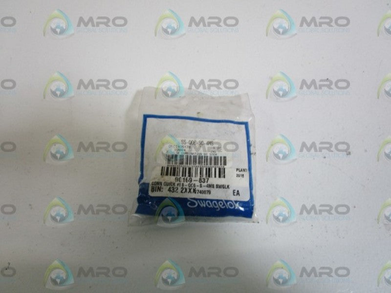 SWAGELOK SS-QC6-SC-4MS NSMP