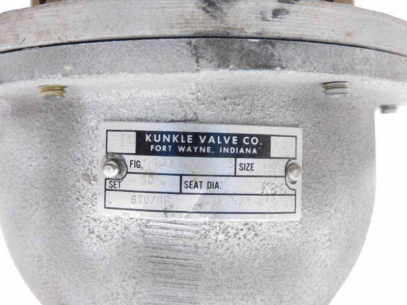 KUNKLE 137 30PSI 1-1/2" NSNP