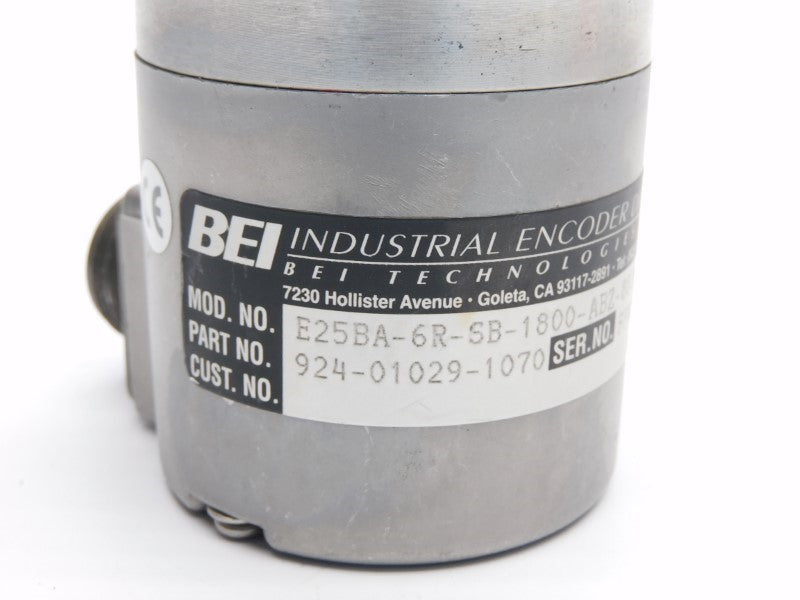 BEI E25BA-6R-SB-1800-ABZ-8830-SM16-S 924-01029-1070 5VDC UNMP