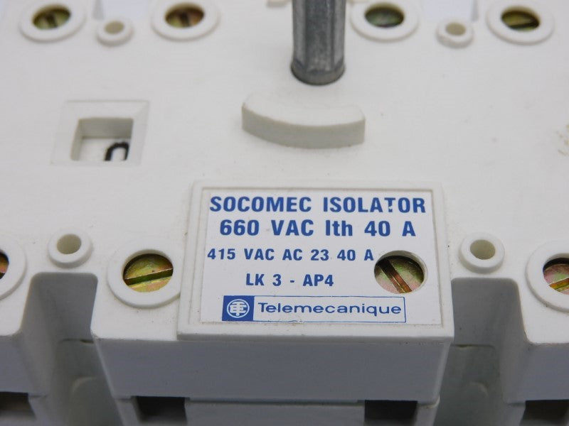 TELEMECANIQUE LK3-AP4 660VAC 40A NSNP