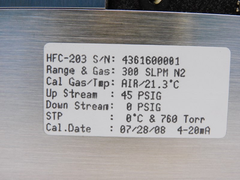 TELEDYNE HFC-203 15VDC 45PSI NSNP