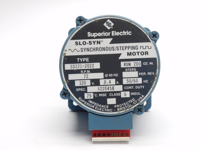 SUPERIOR ELECTRIC SS221-2022 120V 0.4A NSNP