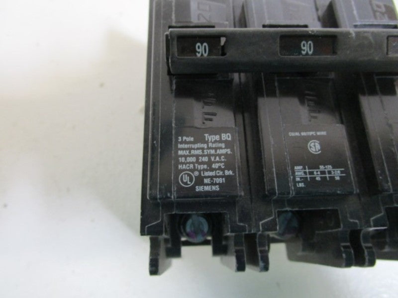 SIEMENS CIRCUIT BREAKER BQ3B090 *NEW NO BOX*