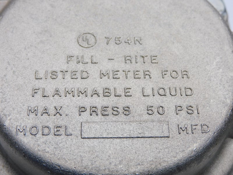 FILL-RITE 800B 807B0997 50PSI NSNP